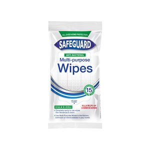 Safeguard products multi-purpose wipes 15