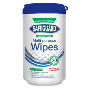 Safeguard Multi-Purpose Wipes 20